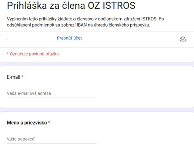 Chcete sa stať členom našej spoločnosti?